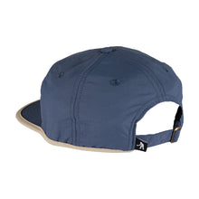 Load image into Gallery viewer, Pass~Port Wattle RPET Workers Cap - Slate Blue/Cream