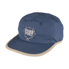 Load image into Gallery viewer, Pass~Port Wattle RPET Workers Cap - Slate Blue/Cream