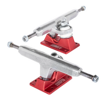 Load image into Gallery viewer, Lurpiv 3 145 Trucks - Polished/Red (PAIR)