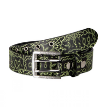 Load image into Gallery viewer, Santa Cruz Duo Belt - Green Web