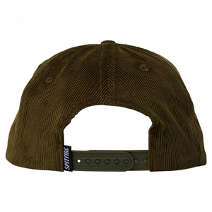 Spitfire Lil Bighead Corduroy Cap - Green/Gold