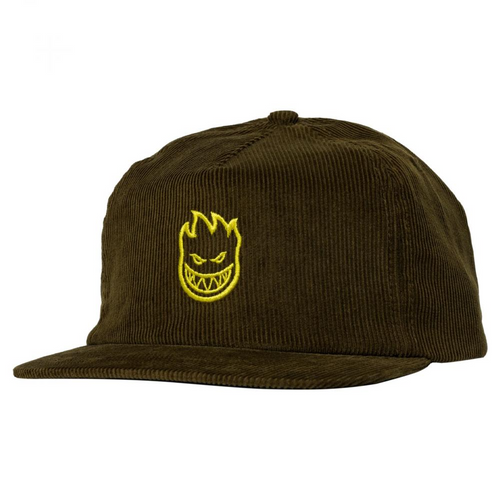 Spitfire Lil Bighead Corduroy Cap - Green/Gold