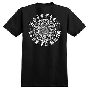 Spitfire Web Classic Tee - Black