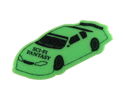 Sci-Fi Fantasy Car Sponge - Green