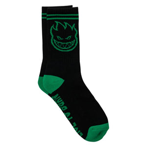 Spitfire Bighead Socks - Black/Green