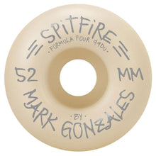 Load image into Gallery viewer, Spitfire Gonz Formula Four Shmoo Classic 99d Wheels - 52mm