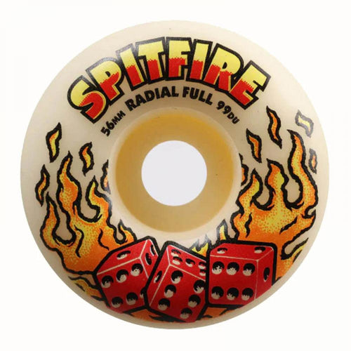 Spitfire Hot Hand Formula Four Radial Full 99d Wheels - 56mm