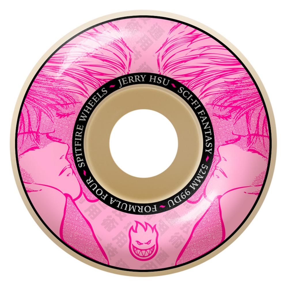 Spitfire Hsu Sci-Fi Formula Four Classic 99d Wheels - 52mm