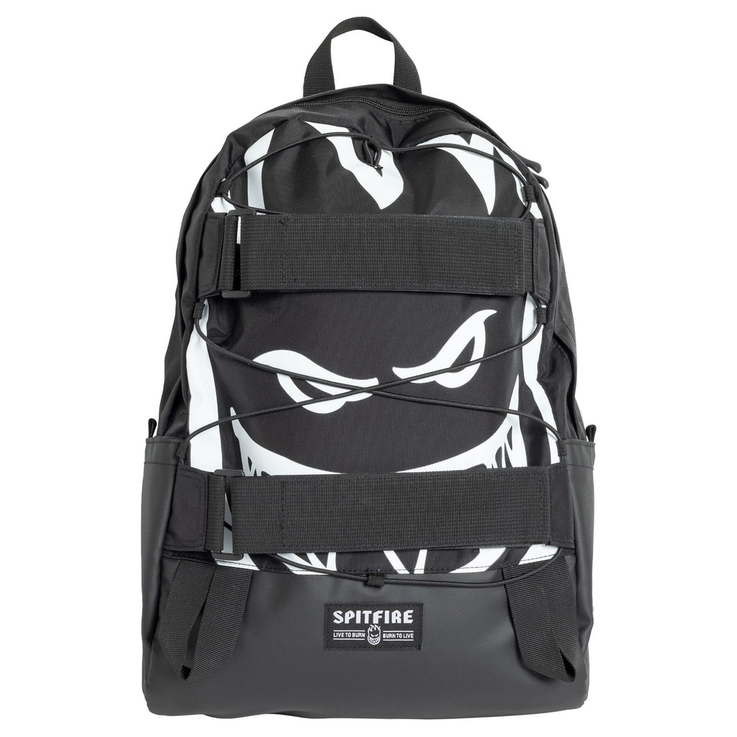 Spitfire Bighead Day Skate Backpack - Black/White