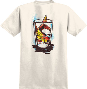 Antihero Fish Bowl Tee - Cream