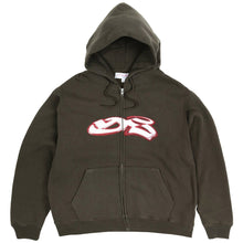 Load image into Gallery viewer, Yardsale Spray Zip Hoodie - Brown