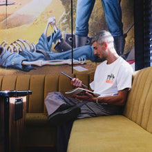 Load image into Gallery viewer, Good Advice Zebra Tee - White