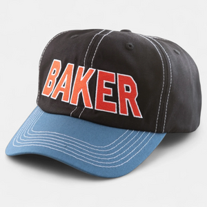 Baker Allegiance Snapback Cap - Black/Blue