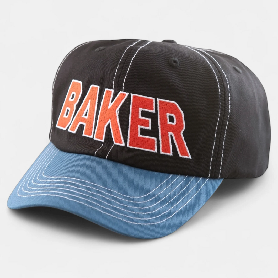 Baker Allegiance Snapback Cap - Black/Blue