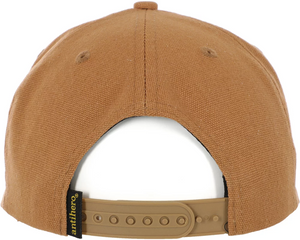 Antihero Basic Eagle Snapback Cap - Brown/Gold