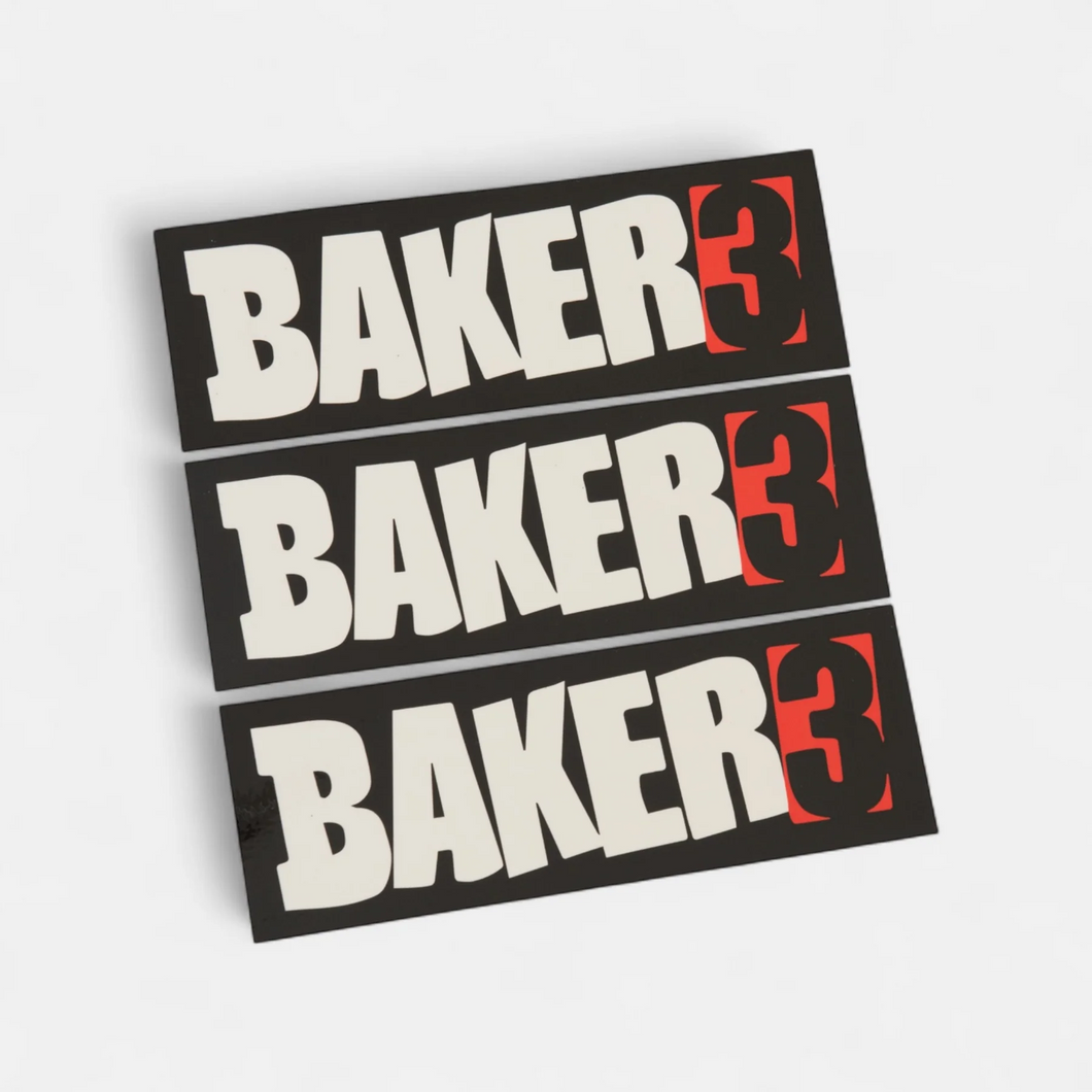 Baker Baker 3 Sticker (Sold Individually)