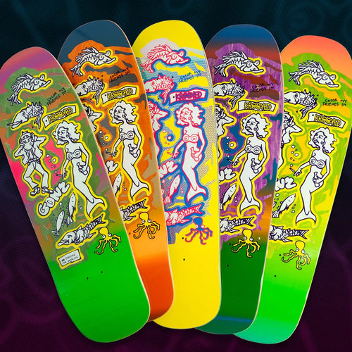 Krooked Gonz Colour Friend SSD24 Limited Edition Deck - 9.81