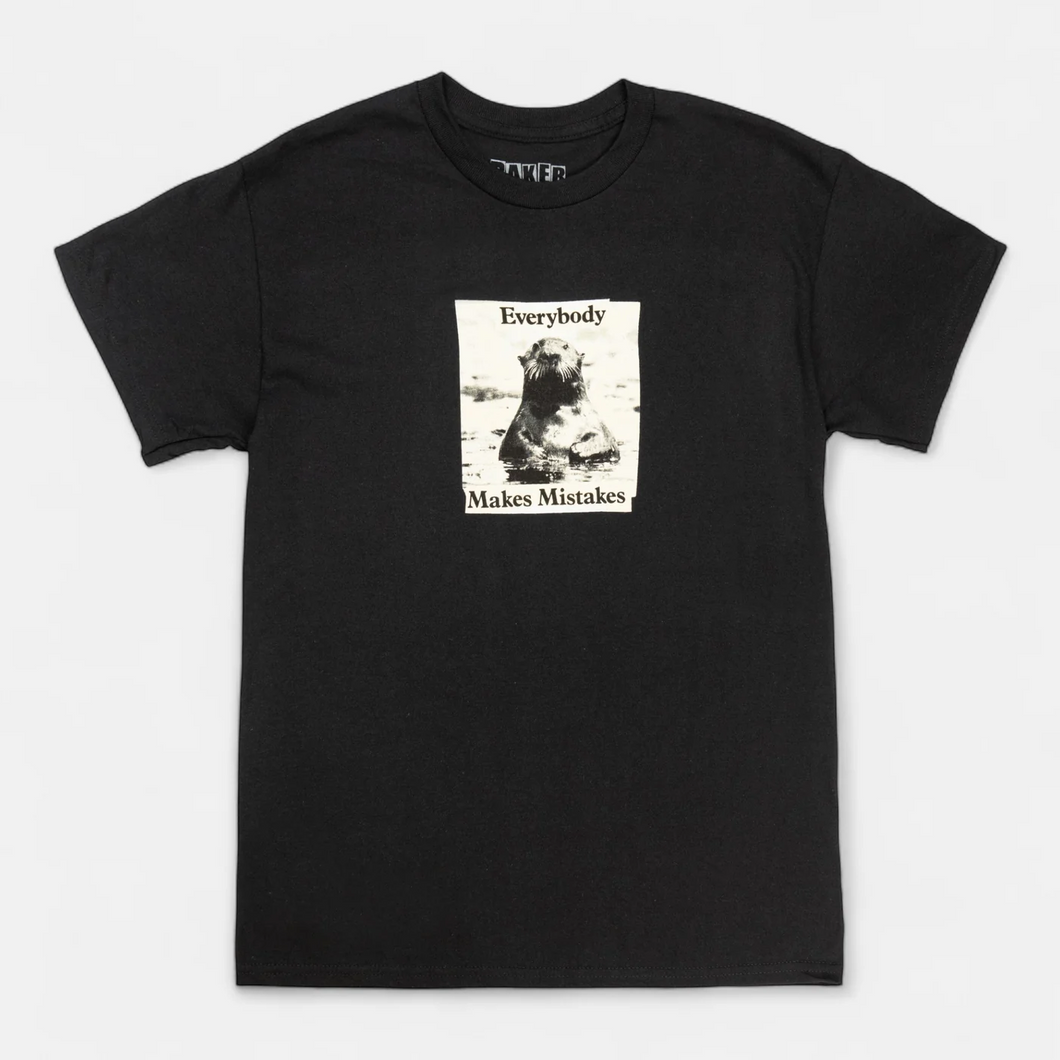 Baker Everybody Makes Mistakes Tee - Black