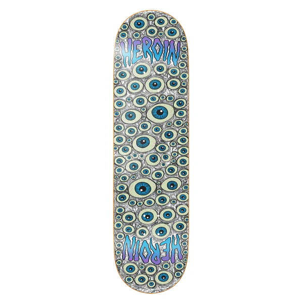 Heroin Eyeballer Holographic Symmetrical Deck - 8.25
