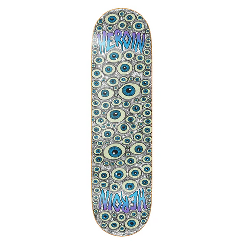 Heroin Eyeballer Holographic Symmetrical Deck - 8.5
