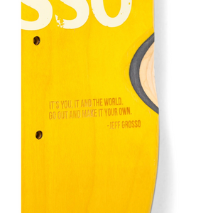 Antihero Grosso Hand Plant SSD Deck (Orange) - 9.25"