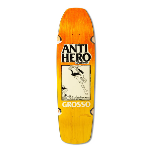 Antihero Grosso Hand Plant SSD Deck (Orange) - 9.25