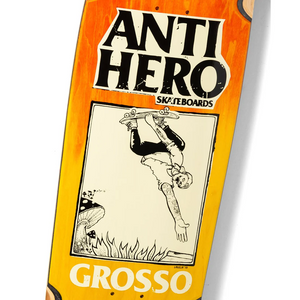 Antihero Grosso Hand Plant SSD Deck (Orange) - 9.25"