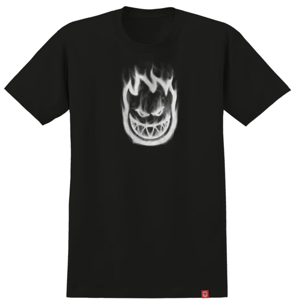Spitfire Bighead Smoke Tee - Black