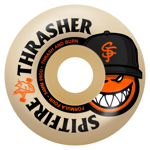 Spitfire x Thrasher The City Formula Four Radial Full 99d Wheels - 54mm