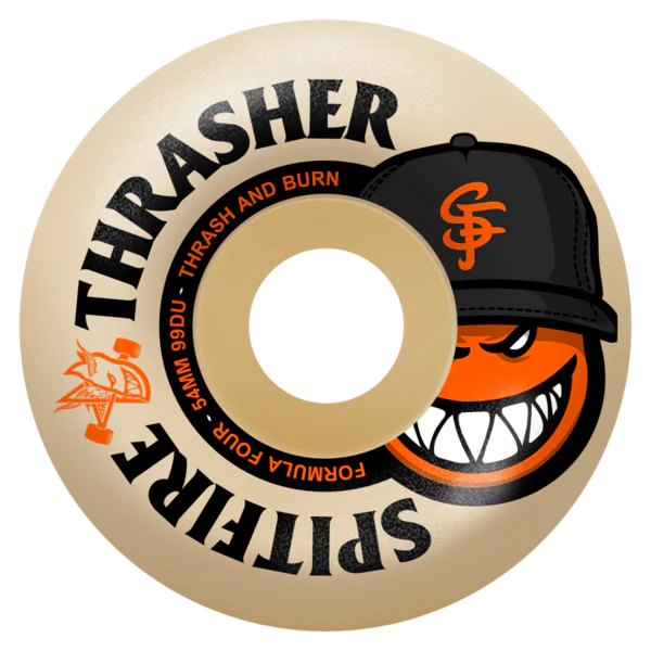 Spitfire x Thrasher The City Formula Four Radial Full 99d Wheels - 54mm