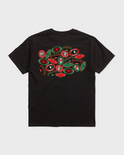 Load image into Gallery viewer, SkatePal FC Sticker Tee - Black