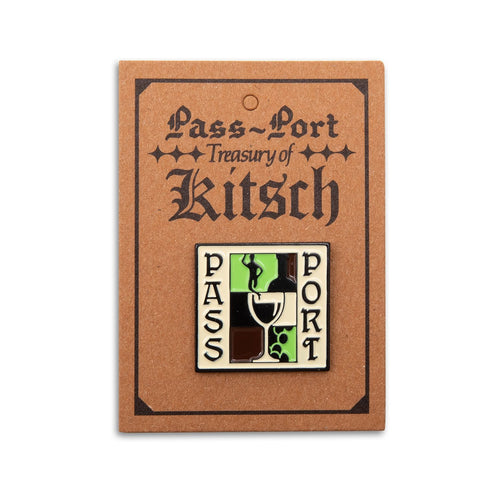 Pass~Port Dine Em' Pin Badge