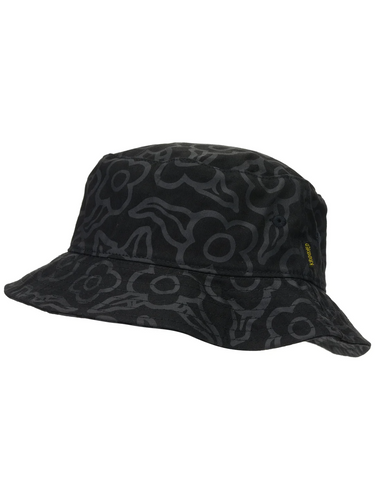 Krooked Flowers Bucket Hat - Black