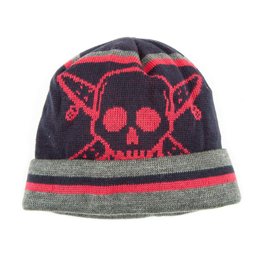 Fourstar Pirate Stripe Beanie - Navy