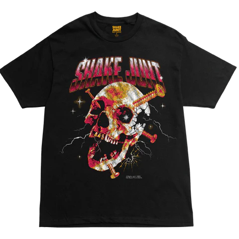 Shake Junt Skull Skrew 3 Tee - Black