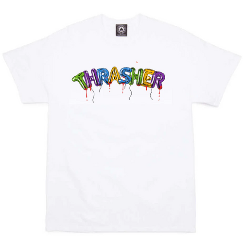 Thrasher Balloons Tee - White