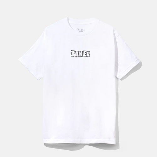 Baker Brand Logo Tee - White