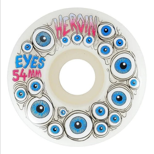 Heroin Glow in the Dark Eyes Wheels - 54mm