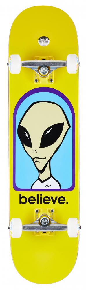 Alien Workshop Believe Complete Skateboard - 7.75