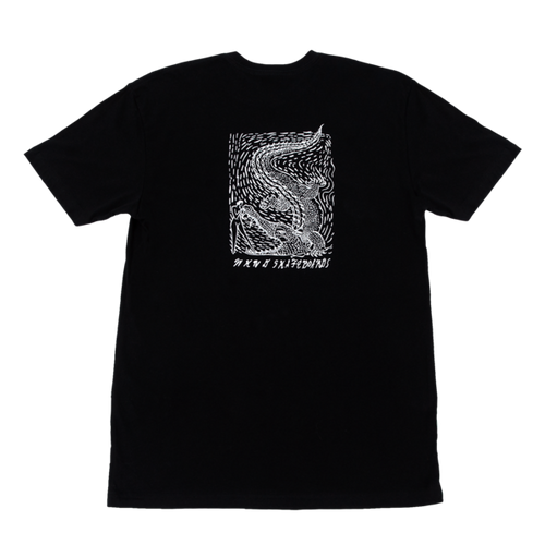 WKND Alligator Girl Tee - Black