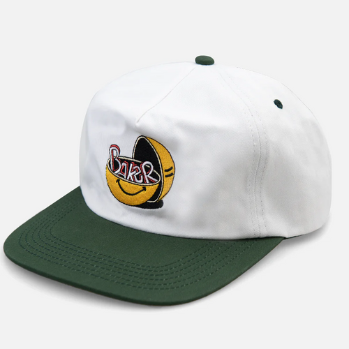 Baker Happy Meal Snapback Cap - White/Green