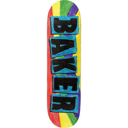 Baker Theotis Brand Logo Colourful Deck - 8.3875