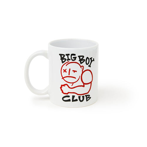 Polar Skate Co Big Boy Club Mug - White/Red/Black