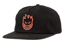 Load image into Gallery viewer, Spitfire Bighead Snapback Cap - Black/Red