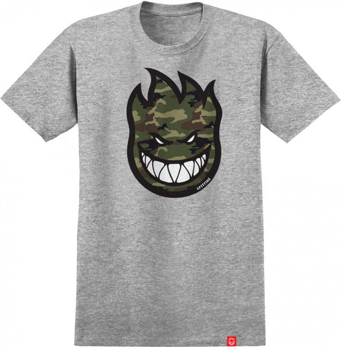 Spitfire Bighead Camo Fill Tee - Athletic Heather