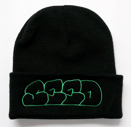 Seed Throw 2 Beanie - Black