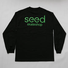 Load image into Gallery viewer, Seed Shop Logo Longsleeve - Black