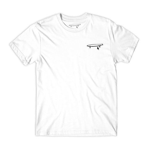 Crailtap Boardagram Tee - White
