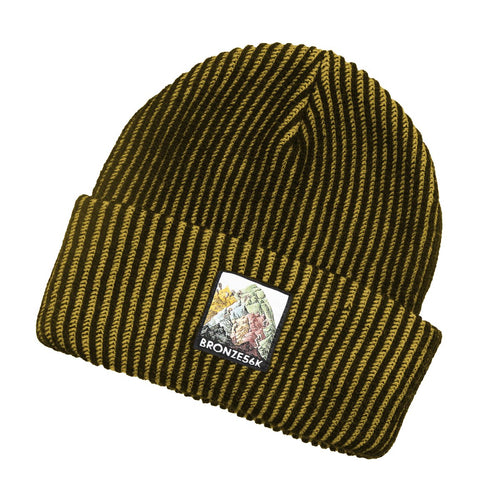Bronze 56k Mountain Beanie - Yellow