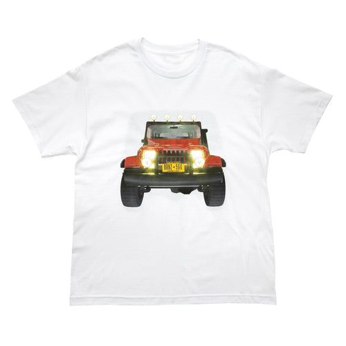 Bronze 56k JEEP Tee - White